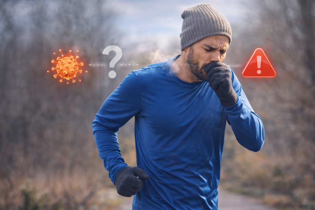 running with a cold