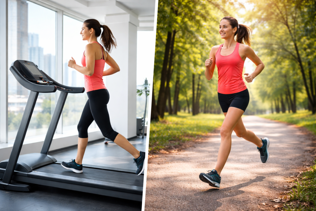 treadmill vs outdoor running